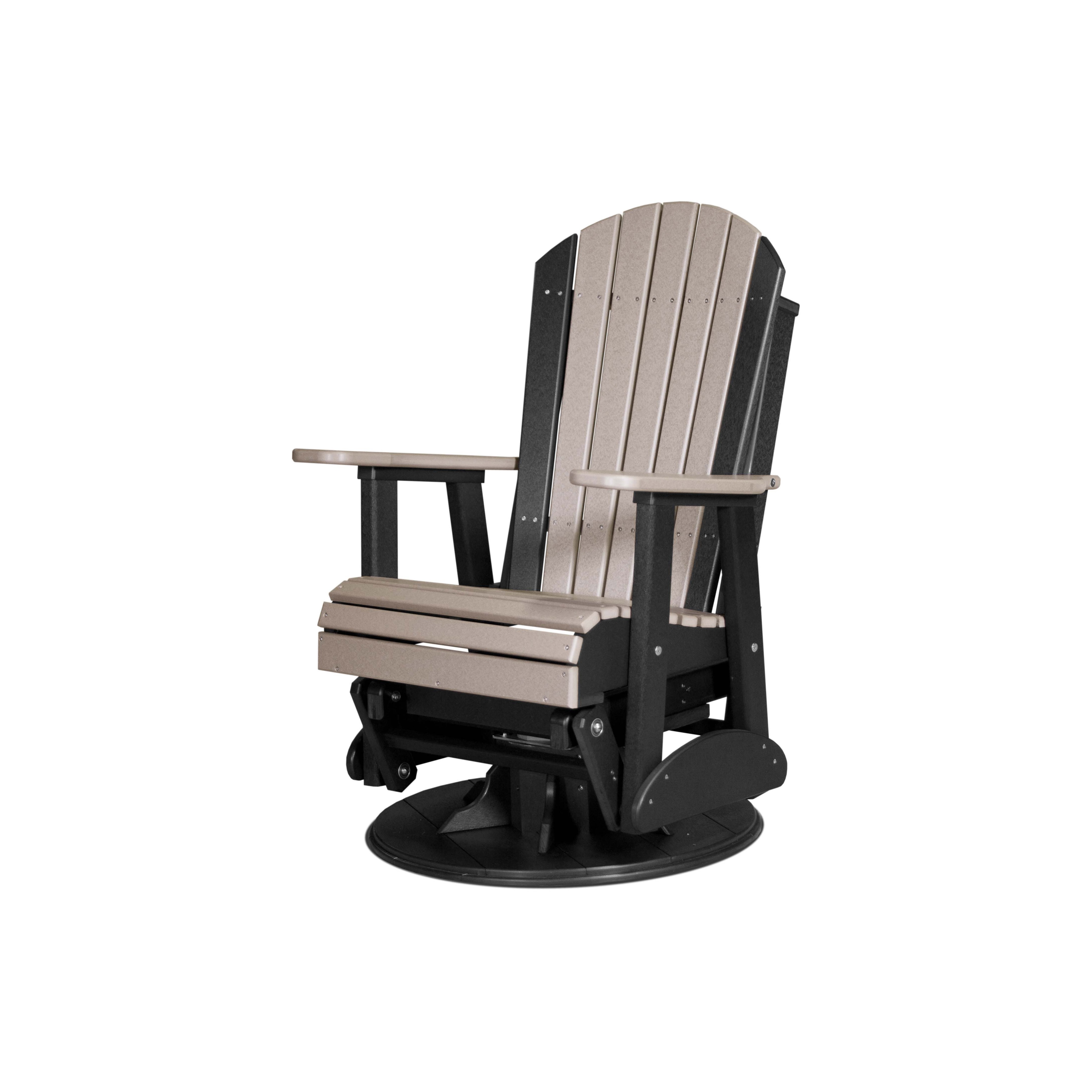 Rocking swivel adirondack discount chair